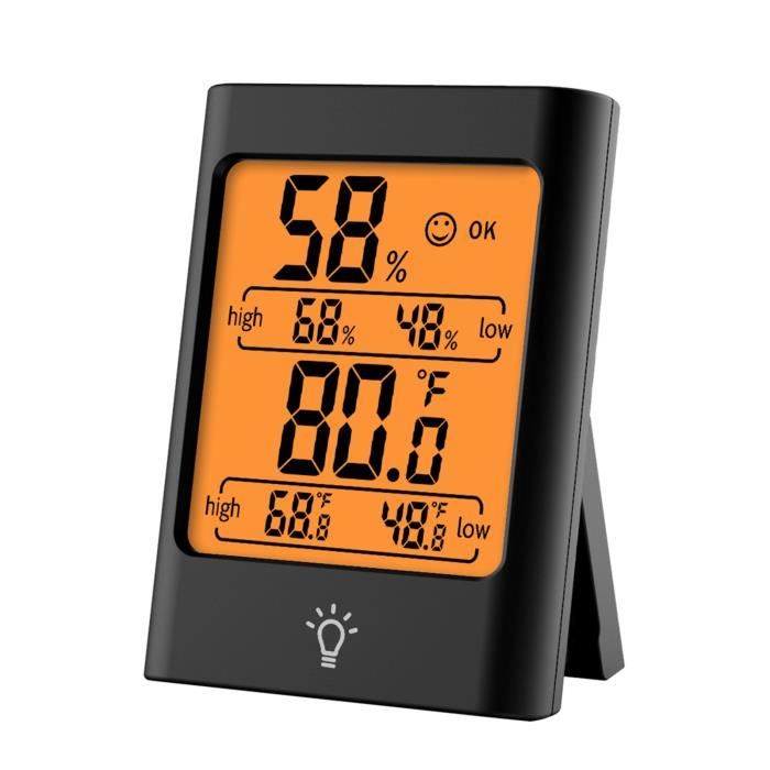 Thermomètre Et Hygromètre Numérique TP55, Thermomètre D'intérieur Et D'extérieur, Avec écran