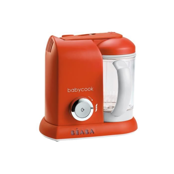 Beaba Robot De Cuisine 4 En 1 Babycook 1100 Ml Orange Cdiscount Puericulture Eveil Bebe