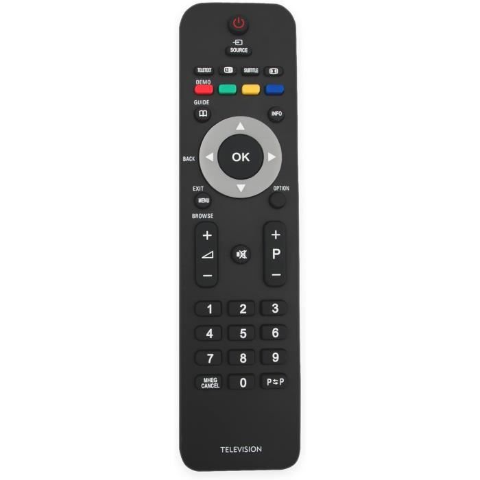 Télécommande De Remplacement Pour Téléviseur PHILIPS 25PV808/39 - Neuve Et Générique