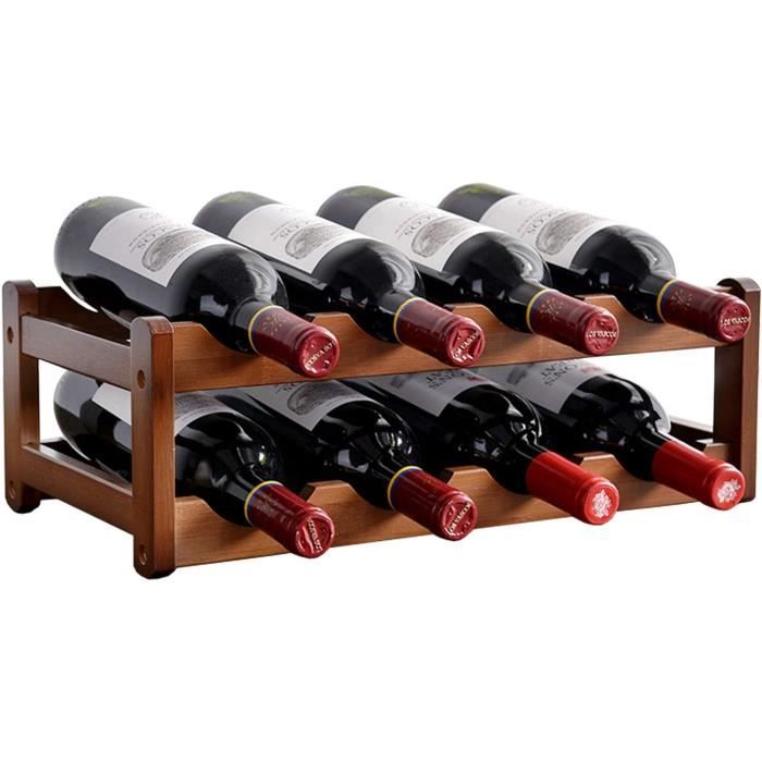 Casier À Vin, Casiers À Vin De Table Rustiques, Étagères De Rangement ...
