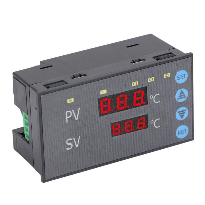 Thermostat Numérique étanche 12V Avec Sonde – Plage -50 à 110°C, Relais 20A, Réglage Précis - 2