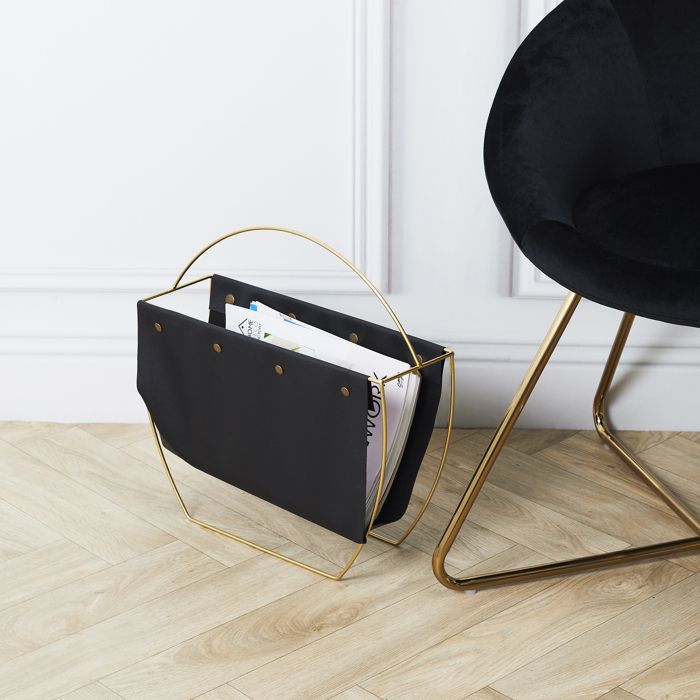 Pochette Vintage En Satin Noir Avec Fermoir Métal Doré - Porte-monnaie Occasion