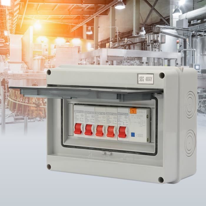 Unité De Consommation 2 Voies, Mini Disjoncteur D'unité De Consommateur