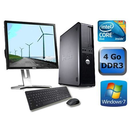 Vente Ordinateur de bureau DELL OPTIPLEX 780 - 4Go - Windows 7 + Ecran 17" pas cher Vente Ordinateur de bureau DELL OPTIPLEX 780 - 4Go - Windows 7 + Ecran 17" pas cher