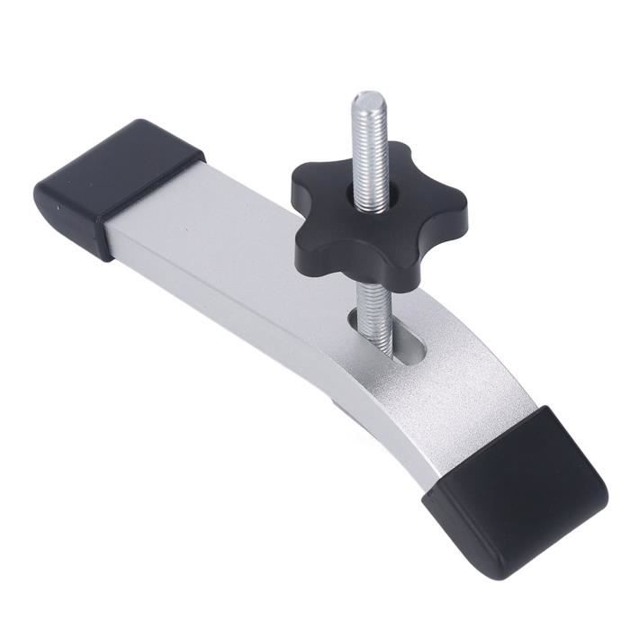 Support de guide de rail de tige en alliage d'aluminium 3 pièces pour