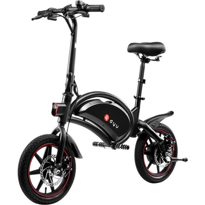 Vélo électrique DYU D3F, mini vélo, 250W 25KM/H