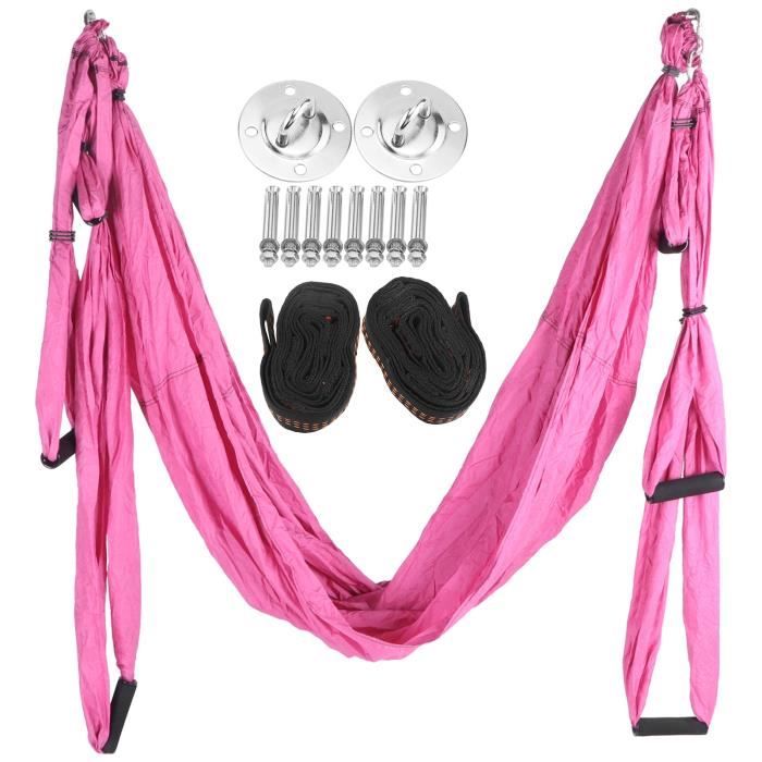 Set de hamac de yoga aérien 5m - Balançoire anti-gravité - Sport Equip