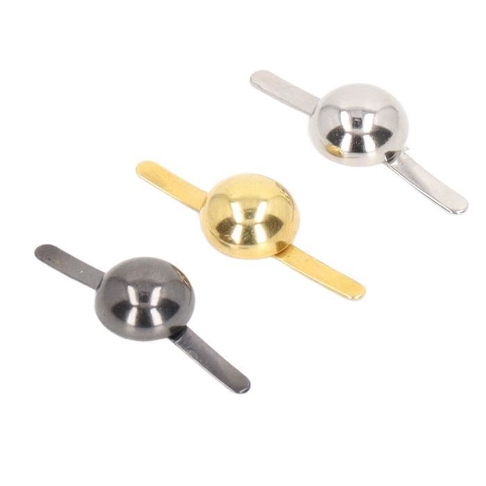 Lot De 1000 Attaches Parisiennes En Laiton Doré 15 Mm - Pour Scrapbooking, DIY, Reliure De Documents Et Créations