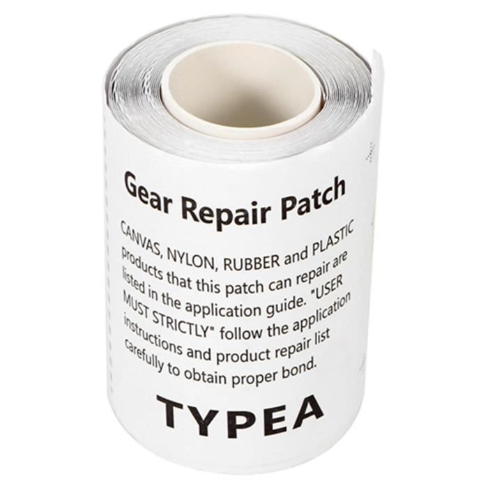 Patch de réparation en PVC pour kayak, 5 x 100 cm, durable, imperméable, couramment utilisé pour réparer les coupures et les trous dans les bateaux gonflables, radeaux, canoës, canoës (blanc Patch de réparation en PVC pour kayak, 5 x 100 cm, durable, imperméable, couramment utilisé pour réparer les coupures et les trous dans les bateaux gonflables, radeaux, canoës, canoës (blanc