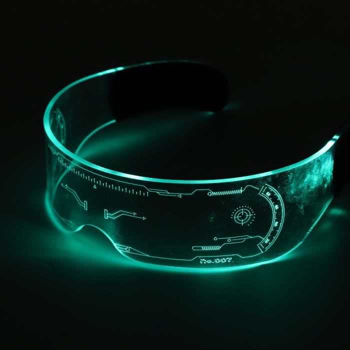 Lunettes LED Programmables Bluetooth – Texte, Graffiti, Animations & Rythme Musical Pour Fêtes, Festivals & Nightclub