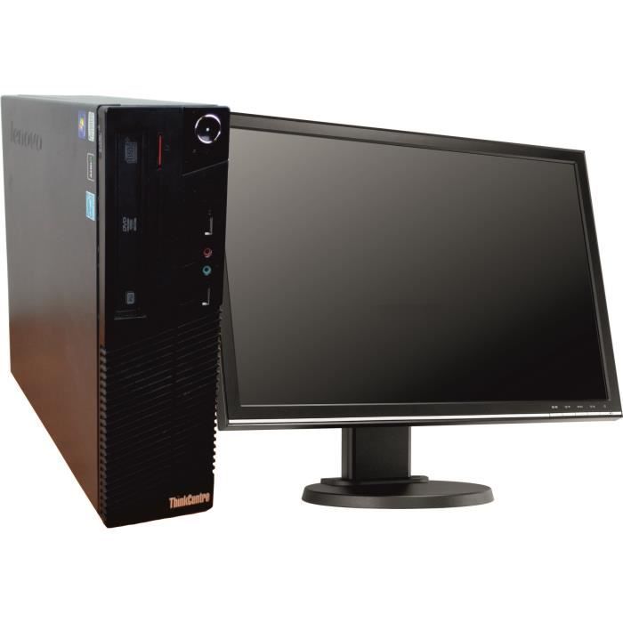 PC Lenovo ThinkCentre M75e SFF AMD XII 220 AMD 2.8GHz 8Go 320Go HDD Wifi 17 Windows 7