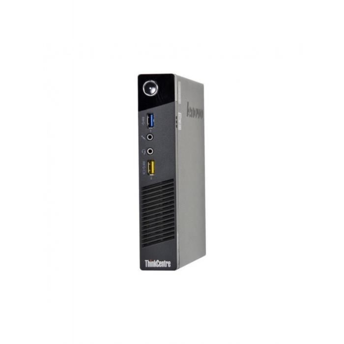 Ordinateur Lenovo ThinkCentre M73 Tiny - Celeron 25 GHz - HDD 500 Go - RAM 8 Go Reconditionné - Lenovo reconditionné disponible sur Cdiscount Seconde Vie