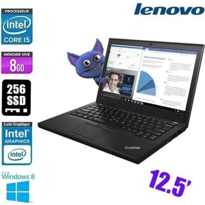 Acheter Ordinateur portable - LENOVO - ThinkPad X260 - Core i5-6300U - 8 Go RAM - 256 Go SSD - 125 pouces Reconditionné - 253,00 € Ordinateur portable - LENOVO - ThinkPad X260 - Core i5-6300U - 8 Go RAM - 256 Go SSD - 125 pouces Reconditionné - Lenovo reconditionné disponible sur Cdiscount Seconde Vie