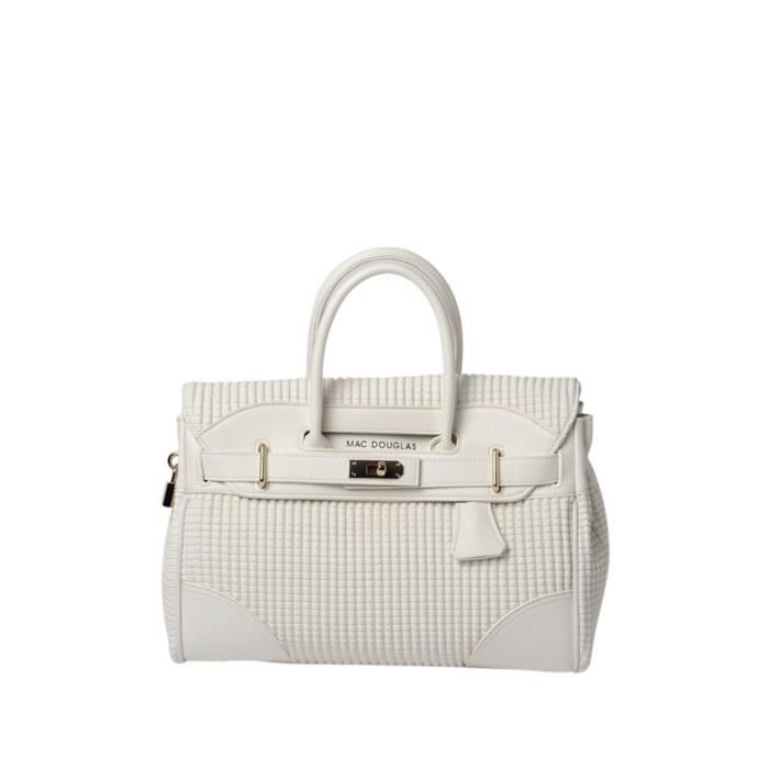 Sac a main Mac Douglas Pyla Bryan Ref 36364 Blanc XS