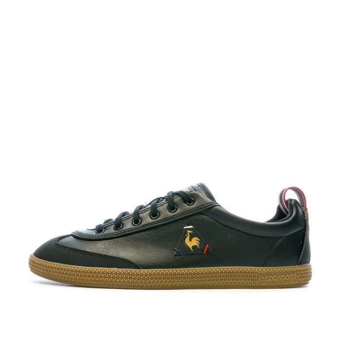 Baskets Noires Homme Le Coq Sportif Provencale Iow Cdiscount Chaussures