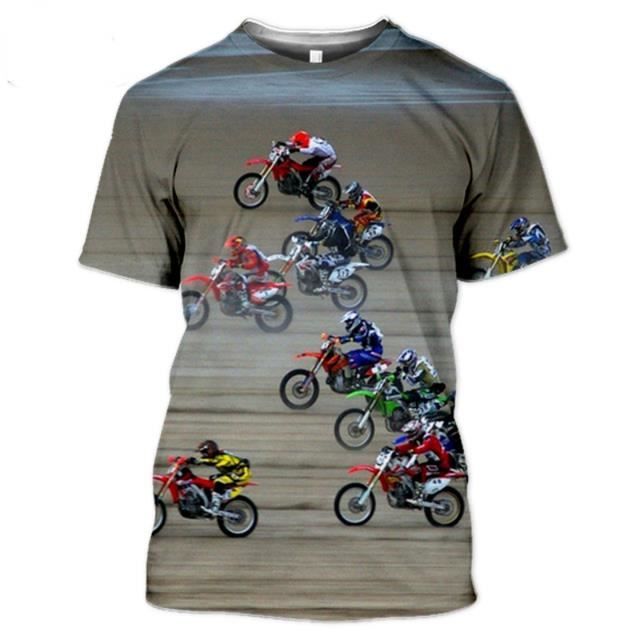 T-shirt Moto Descente Enduro 2025 – Homme – Anti-transpirant – Manches Longues (Neuf Avec Étiquettes)