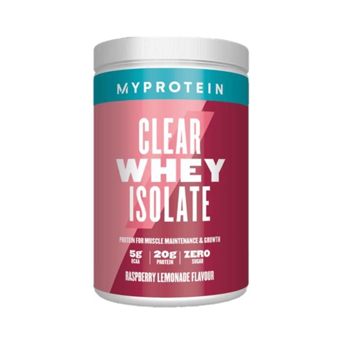 Clair Whey Isolat 488g Limonade aux framboises Myprotein Proteine