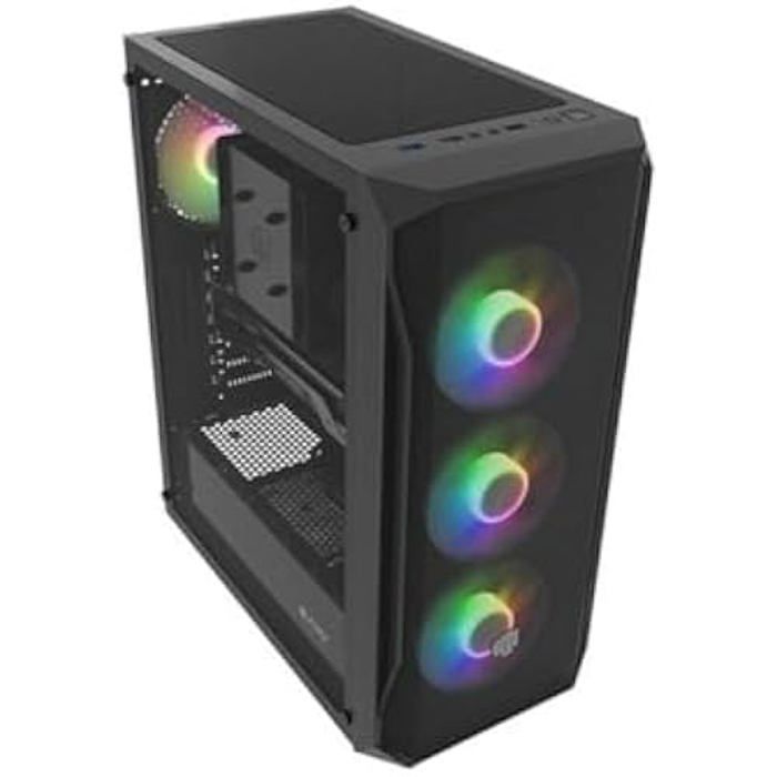 Boîtier PC Fury SHOBO SH4F RGB MIDI Tower - NATEC - RGB - Tour midi - ATX