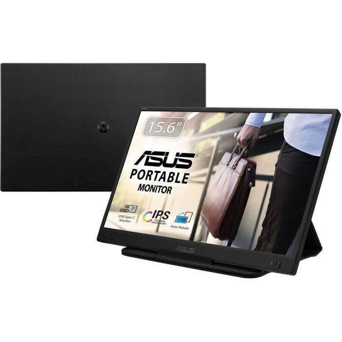 Ecran PC Portable - ASUS ZenScreen - 15.6 - FHD - 60Hz - IPS - 5ms - USB Type-C - MB166C