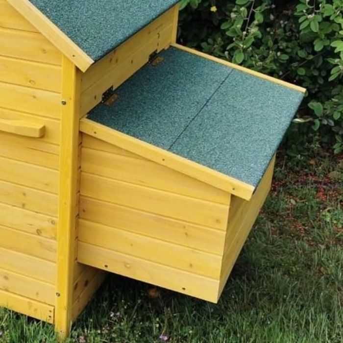 Meilleurs prix pour Pondoir Supplémentaire Pour Poulailler Bassette Xl Toit Vert