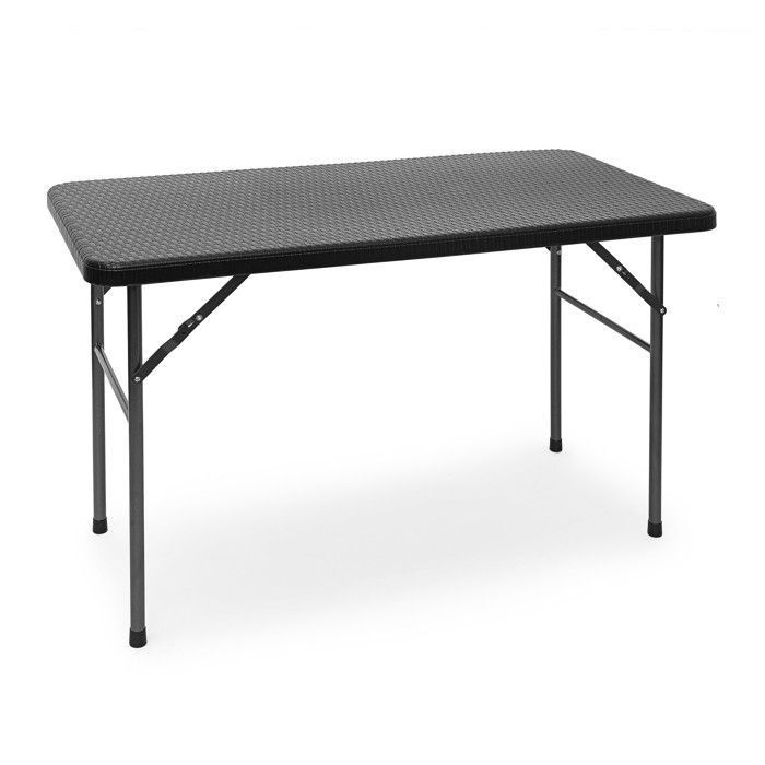 Table de camping pliante à hauteur réglable