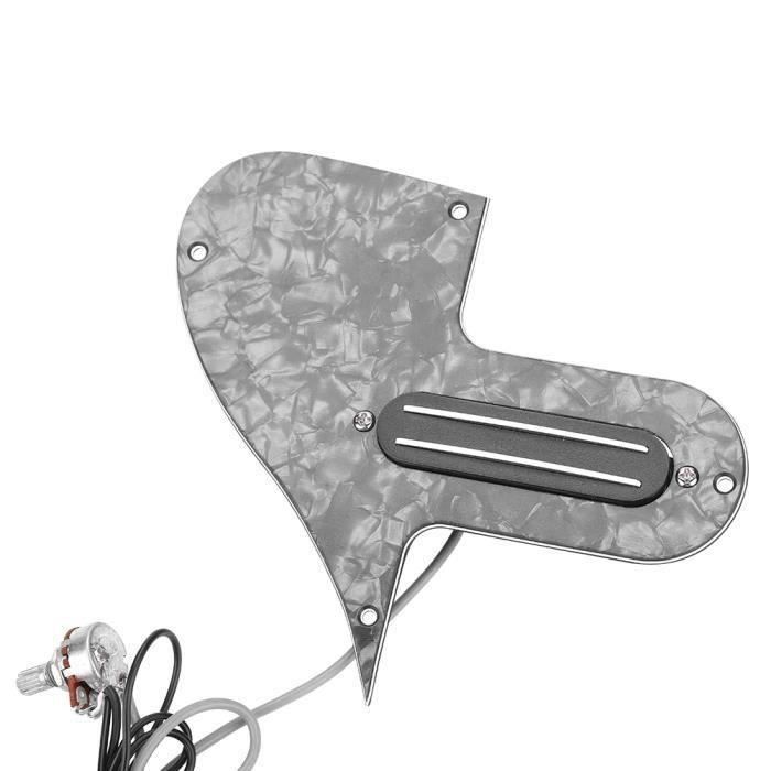 Unxuey SSH Pickguard Pré-câblé Avec 11 Trous Pour Guitare électrique
