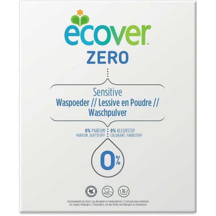 Nornward Zero Lessive En Poudre, Nettoyant À Base De Plantes, Sans ...