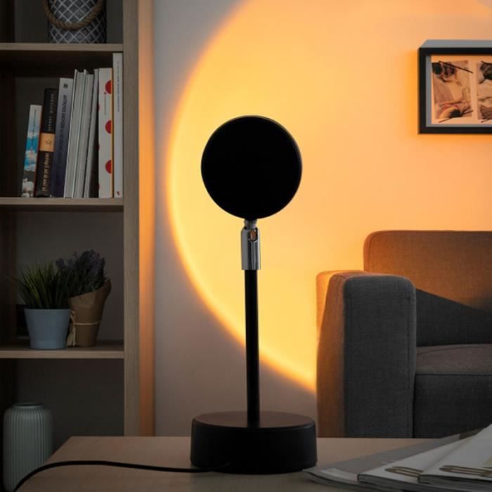 SHOP-STORY - SULAM : Lampe Projecteur LED Simulateur de Coucher de Soleil -  Cdiscount Maison