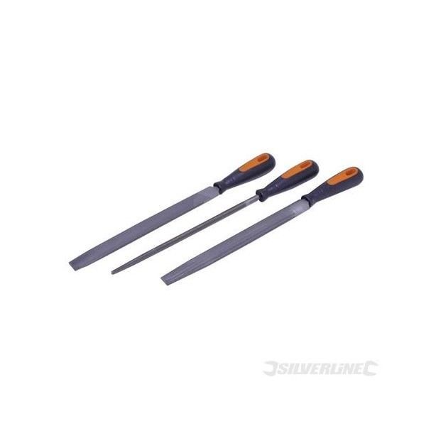 Silverline Jeu de 3 limes demi douces - vue 2