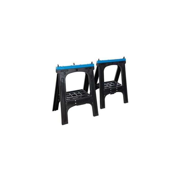 SILVERLINE Tréteaux 2 pièces