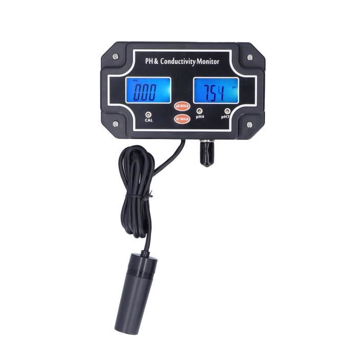 Testeur Qualité Eau 3-en-1 - TDS, Conductivité, Température | Ecran LCD, Portable Pour Maison, Voyage