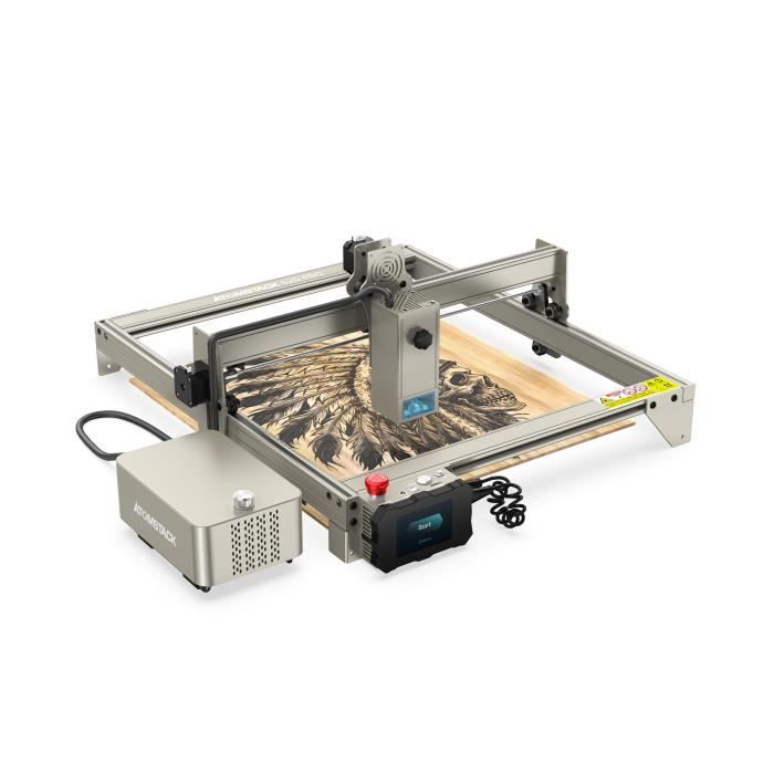 ATOMSTACK A10 Pro Machine à graver laser 50 W Acrylique Gravure laser  Machine pour verre puzzles Modèles d'ajustement - Cdiscount Informatique
