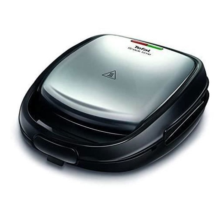 Grille-pain Tefal SW341D12 - Noir, Acier inoxydable - 700 W - Fonction de dégivrage