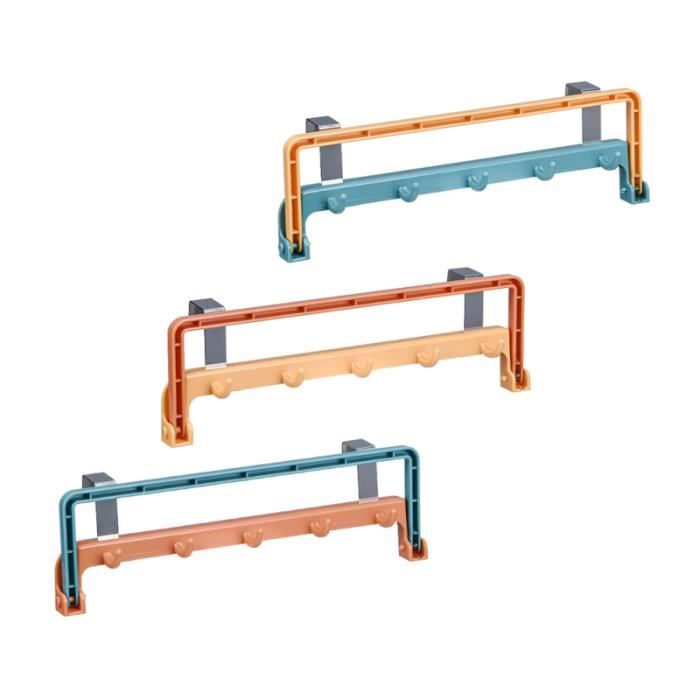 Lot De 4 Porte-ceintures Pivotants 360° - 6 Crochets Chacun, Idéal Pour Cravates, Foulards Et Accessoires