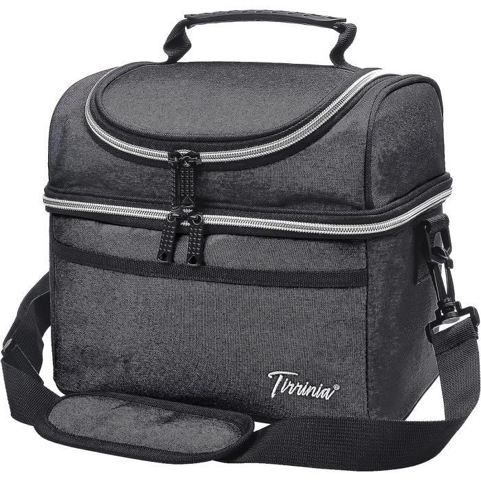 SAC ISOTHERME,A Yellow--Sac à Déjeuner Isotherme En Tissu Oxford