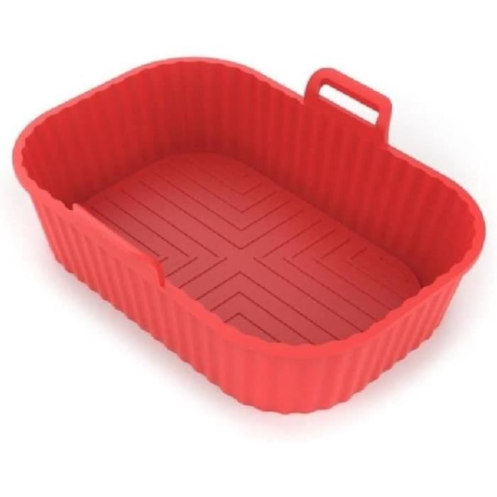 Tapis Silicone Résistant à La Chaleur Pour Friteuse à Air - 45x38 Cm, Protection Comptoir Jusqu'à 550°C, Compatible Ninja, Cosori - 9