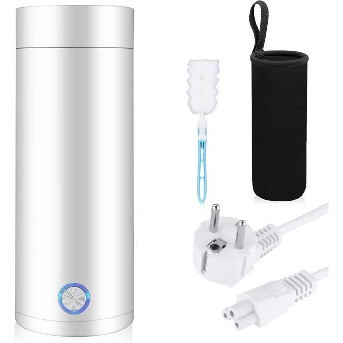 Bouilloire Électrique Portable 450 Ml - 4 Températures (45-100°C), Chauffe Rapide, Acier Inox 304, Pour Voyage - 10