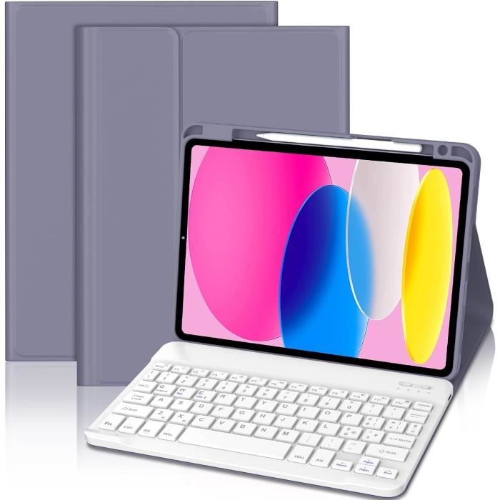 Acheter Étui en cuir pour clavier pour IPad 10e génération Étui pour clavier pour IPad Pro Air 4 5 IPad Air 2 5 6e Air 3 Pro IPad 9/8/7e housse de protection