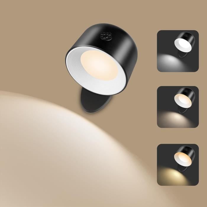 Veilleuse LED Avec Télécommande - 3 Niveaux De Luminosité - Minuterie 30/60min - Lumière Chaude Et Froide - Pour Chambre, Couloir, Bébé