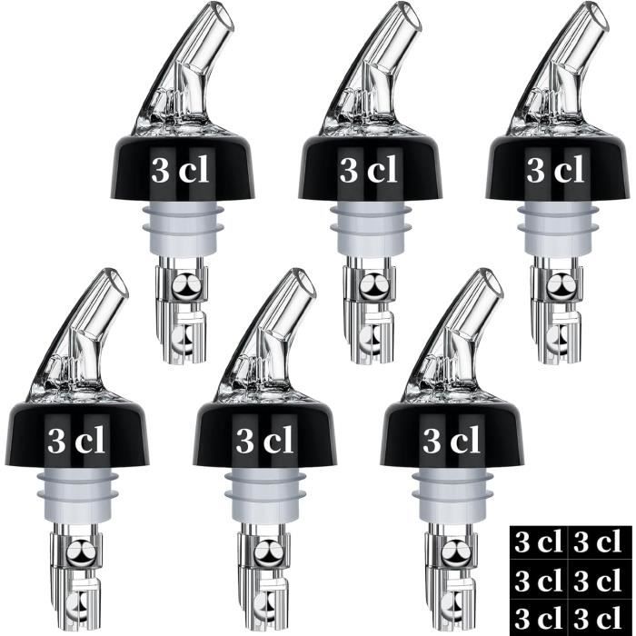 12 Becs Verseurs 4cl Pour Bouteilles - Doseur Précision Pour Vin, Huile