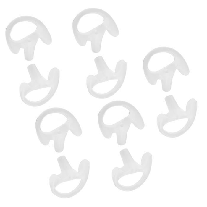 Earmold Lot De 6 Paires D'Embouts D'Oreille De Rechange En Silicone Earmold Lot De 6 Paires D'Embouts D'Oreille De Rechange En Silicone