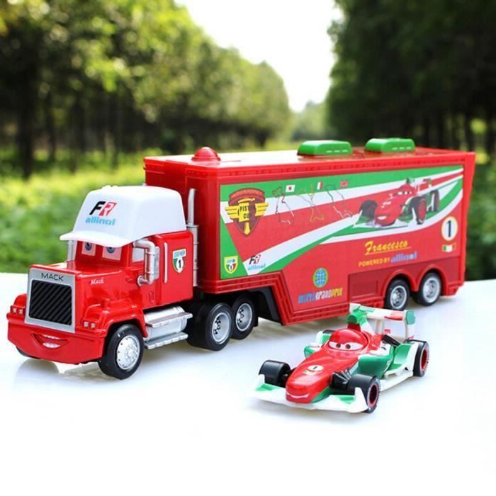 camion transporteur cars 2 mattel