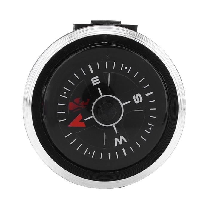 Boussole De Poignet En Silicone - Étanche 50m - Pour Randonnée, Camping, Chasse - Outil De Navigation Portable