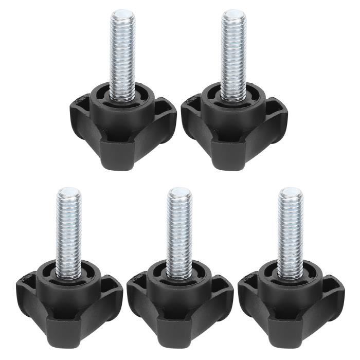 Lot De 50 Vis Reglage Filetage M8 Longueur 14mm Bouton Serrage Molleté