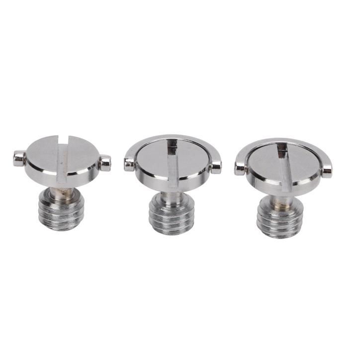 X5 Vis 3/8" Pour Trépied Appareil Photo - Fixation Anneau 3/8 - Marque Française ADAPTOUT