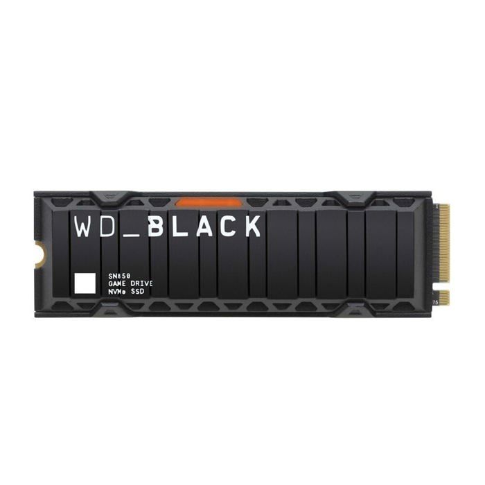 SSD - WESTERN DIGITAL - SN850 - 1 To - Heatsink - NVMe PCIe 4.0 M.2