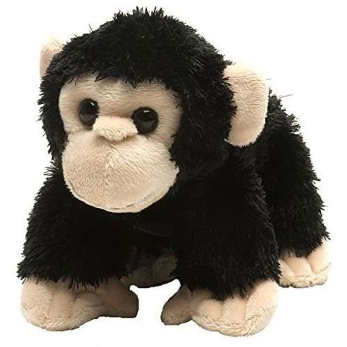 Wild Republic Chimp Plush, Stuffed Animal, Plush Toy, Gifts for Kids, HugEMS 7 Inches
