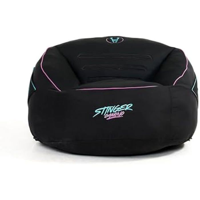 Pouf de gaming WOXTER Stinger Tissu anti taches Mousse à mémoire de forme et