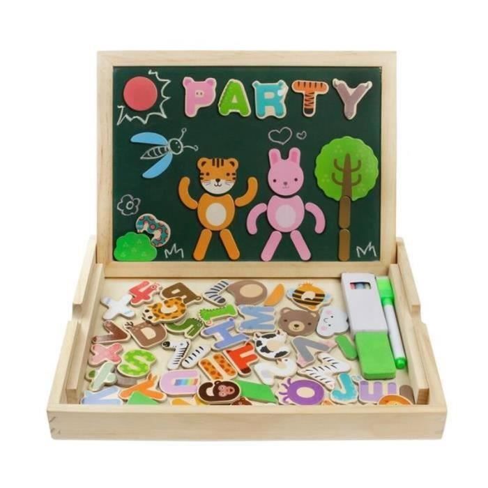 Jouet De Train Alphabet En Bois Alphabet Magnétique En Bois 123 Le Lot De Trains Comprend 1 Voiture A Lettres Moteur Pour Tout Petits Garcons Et Filles Compatible Avec Les Grandes Marques De Trains