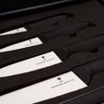 Couteau en céramique mis noir blanc 4 pièces -  ustensiles de cuisine premium - Quatre couteaux de cuisine de haute qualité-1